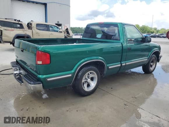 1999 Chevrolet S-10 с VIN 1GCCS14XXX8197212, выставлен на аукционе Copart как лот 56590995 с пробегом 201 771 миль миль и Списание • Salvage title. История ставок и продаж доступна на DreamBid. Изображение 3.