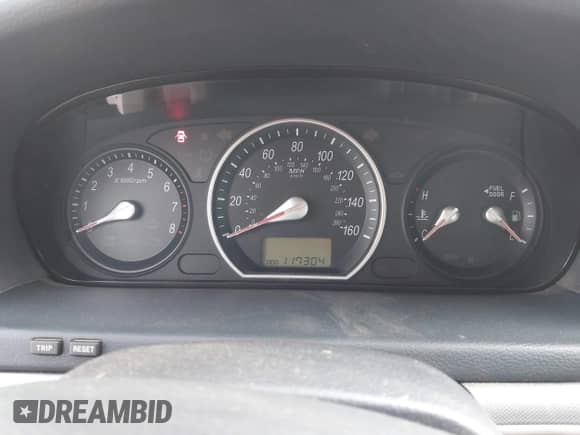 2007 Hyundai Sonata SE z VIN 5NPEU46F17H216160, wystawiony jako IAAI lot #42984765 z przebiegiem 117 304 mil mil oraz . Historia ofert i sprzedaży dostępna na DreamBid. Obrazek 7.