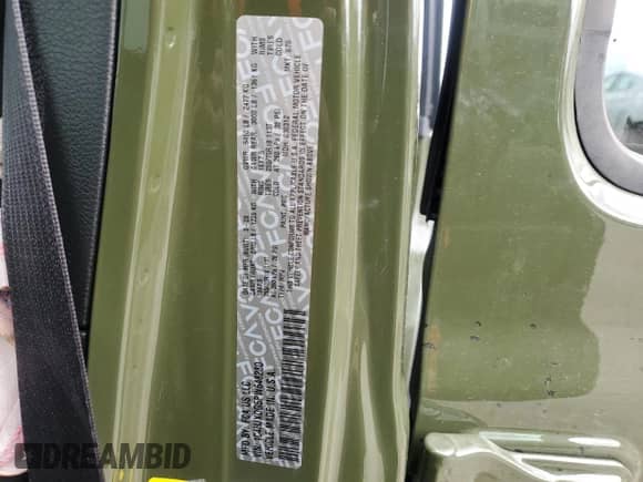 2023 Jeep Wrangler Sport Altitude с VIN 1C4HJXDG5PW648280, выставлен на аукционе Copart как лот 47833835 с пробегом 27 764 миль миль и Списание • Salvage title. История ставок и продаж доступна на DreamBid. Изображение 14.