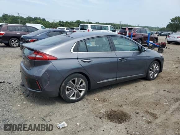 2017 Hyundai Ioniq Limited с VIN KMHC85LC4HU040106, выставлен на аукционе Copart как лот 67372715 с пробегом 43 590 миль миль и Списание • Salvage title. История ставок и продаж доступна на DreamBid. Изображение 3.