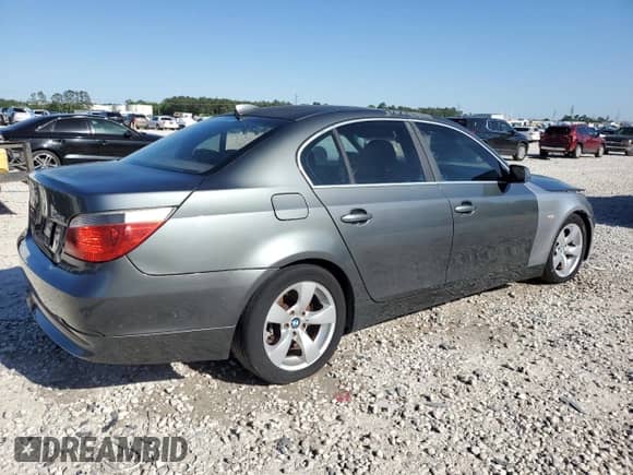 2006 BMW 5 Series 525i с VIN WBANE53576CK85361, выставлен на аукционе Copart как лот 52143195 с пробегом 176 609 миль миль и Списание • Salvage title. История ставок и продаж доступна на DreamBid. Изображение 3.