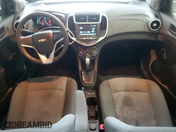 2017 Chevrolet Sonic LS with VIN 1G1JB5SH9H4142746, listed as a Copart auction lot 81568665 with 148,068 mi miles and Salvage title. Bid and sale history available at DreamBid. Image 8.