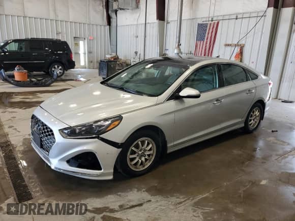 2018 Hyundai Sonata SEL with VIN 5NPE34AF7JH726255, listed as a Copart auction lot 66362675 with 48,352 mi miles and Clean title. Bid and sale history available at DreamBid. Image 1.
