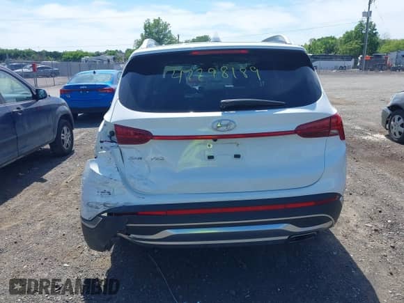 2023 Hyundai Santa Fe SEL with VIN 5NMS34AJ8PH611659, listed as a IAAI auction lot 42298189 with 46,195 mi miles and . Bid and sale history available at DreamBid. Image 16.