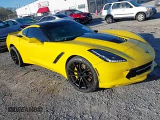 2014 Chevrolet Corvette Z51 3LT with VIN 1G1YL2D79E5118838, listed as a IAAI auction lot 41815392 with Not provided miles and . Bid and sale history available at DreamBid. Image 1.