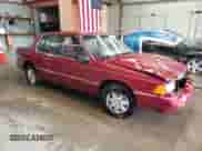 1991 Dodge Spirit with VIN 1B3XA46K7MF556659, listed as a Copart auction lot 63274095 with 107,254 mi miles and Salvage title. Bid and sale history available at DreamBid. Image 4.