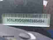 2021 Ram ProMaster Cargo с VIN 3C6LRVDG8ME565494, выставлен на аукционе IAAI как лот 42941075 с пробегом Не указан миль и . История ставок и продаж доступна на DreamBid. Изображение 9.