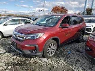 2020 Honda Pilot EX-L с VIN 5FNYF6H55LB060477, выставлен на аукционе Copart как лот 89879865 с пробегом 76 772 миль миль и Списание • Salvage title. История ставок и продаж доступна на DreamBid. Изображение 1.
