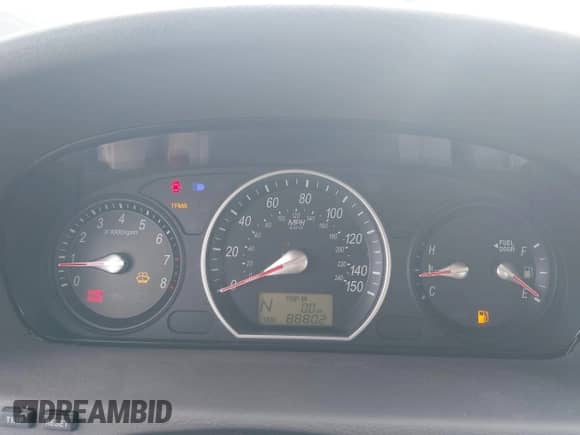 2008 Hyundai Sonata GLS z VIN 5NPET46C28H321204, wystawiony jako IAAI lot #43405219 z przebiegiem 88 802 mil mil oraz . Historia ofert i sprzedaży dostępna na DreamBid. Obrazek 7.