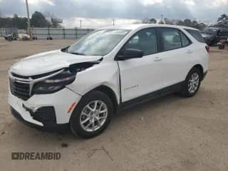 2023 Chevrolet Equinox LS z VIN 3GNAX5EG4PL259369, wystawiony jako Copart lot #44984935 z przebiegiem 51 246 mil mil oraz Szkoda całkowita • Salvage title. Historia ofert i sprzedaży dostępna na DreamBid. Obrazek 1.