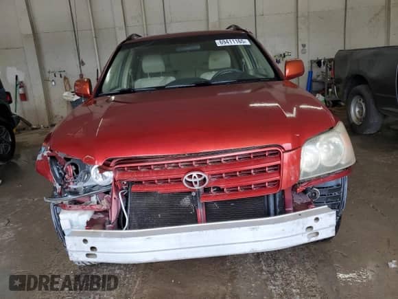 2003 Toyota Highlander с VIN JTEGD21AX30068859, выставлен на аукционе Copart как лот 69411165 с пробегом 144 116 миль миль и Списание • Salvage title. История ставок и продаж доступна на DreamBid. Изображение 5.