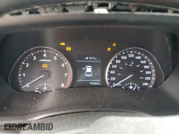 2020 Hyundai Elantra N Line z VIN KMHH55LC8LU133816, wystawiony jako Copart lot #69653145 z przebiegiem 98 686 mil mil oraz Nie do naprawy • Non repairable. Historia ofert i sprzedaży dostępna na DreamBid. Obrazek 9.