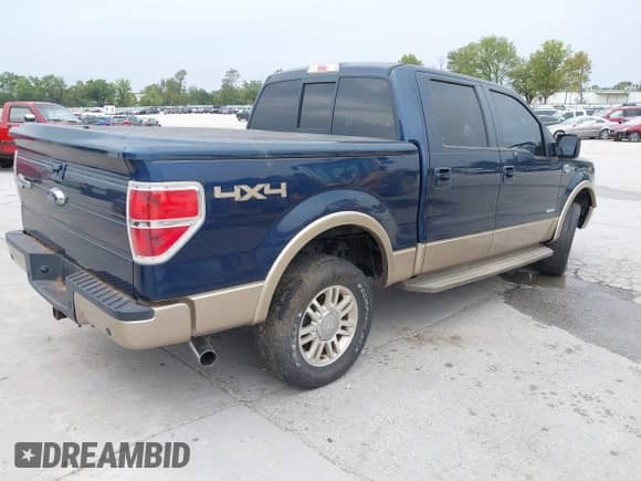 2013 Ford F-150 XL with VIN 1FTFW1ET3DKG25424, listed as a IAAI auction lot 43157585 with 178,855 mi miles and . Bid and sale history available at DreamBid. Image 4.