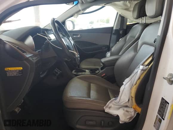 2017 Hyundai Santa Fe SE Ultimate with VIN KM8SRDHF3HU242862, listed as a Copart auction lot 55586125 with 106,978 mi miles and Salvage title. Bid and sale history available at DreamBid. Image 7.