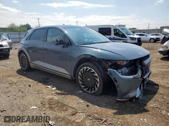 2024 Hyundai Ioniq 5 Limited с VIN KM8KRDDF0RU277446, выставлен на аукционе Copart как лот 64802105 с пробегом 4 255 миль миль и Списание • Salvage title. История ставок и продаж доступна на DreamBid. Изображение 4.