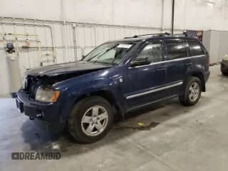 2005 Jeep Grand Cherokee Limited with VIN 1J8HR58285C699128, listed as a Copart auction lot 81568775 with 145,718 mi miles and Salvage title. Bid and sale history available at DreamBid. Image 1.
