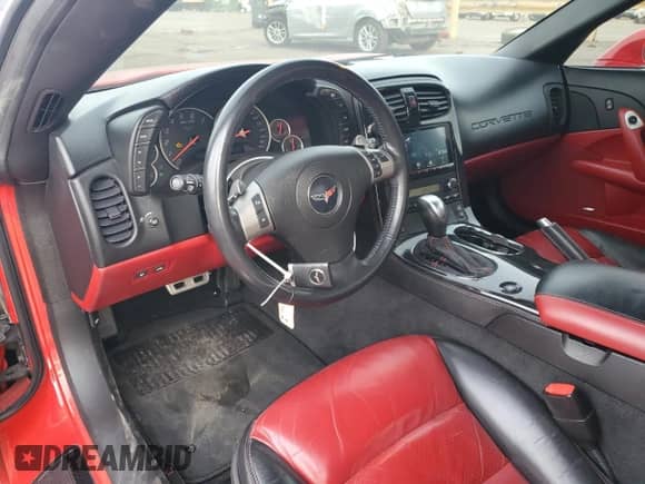 2010 Chevrolet Corvette Z16 Grand Sport 3LT with VIN 1G1YW2DW1A5100066, listed as a Copart auction lot 84468664 with 65,925 mi miles and Salvage title. Bid and sale history available at DreamBid. Image 8.