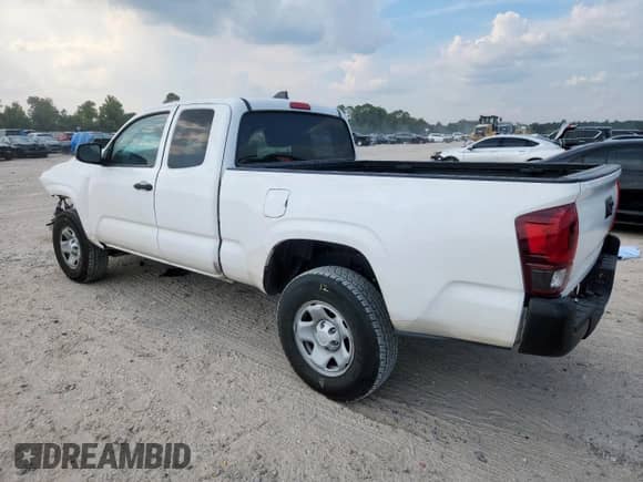 2022 Toyota Tacoma SR with VIN 3TYRX5GN6NT055403, listed as a Copart auction lot 80928205 with 63,337 mi miles and Salvage title. Bid and sale history available at DreamBid. Image 2.