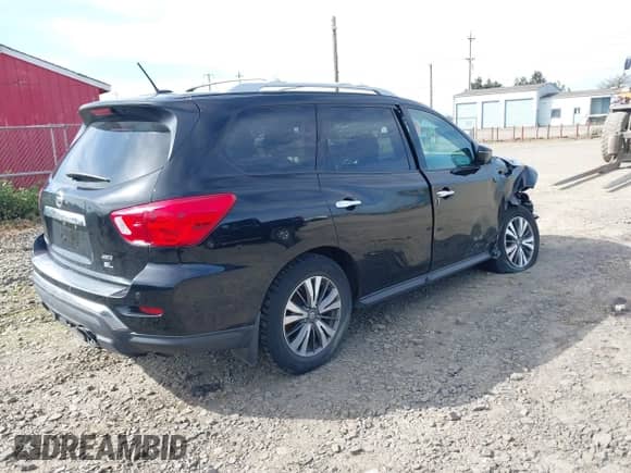 2017 Nissan Pathfinder SL with VIN 5N1DR2MM1HC633158, listed as a IAAI auction lot 41670885 with 69,035 mi miles and . Bid and sale history available at DreamBid. Image 4.