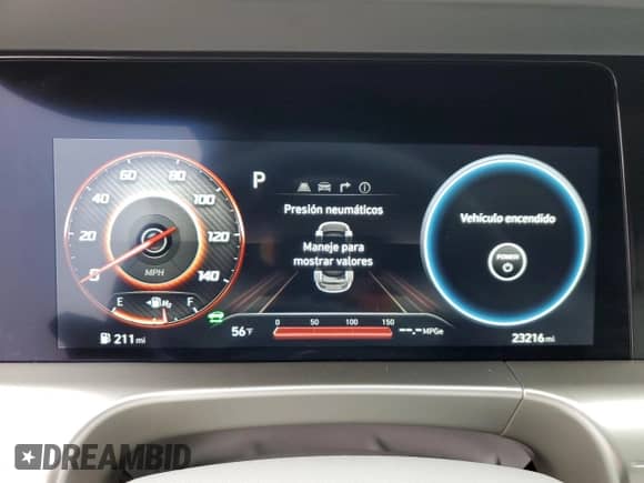 2023 Hyundai NEXO Limited с VIN KM8J84A63PU034391, выставлен на аукционе Copart как лот 86357284 с пробегом 23 216 миль миль и Списание • Salvage title. История ставок и продаж доступна на DreamBid. Изображение 9.