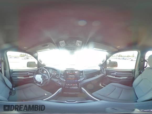 2021 Ram 1500 Big Horn with VIN 1C6RREFM0MN795054, listed as a Copart auction lot 52025724 with 42,201 mi miles and Salvage title. Bid and sale history available at DreamBid. Image 12.