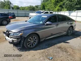 2022 Honda Accord EX-L z VIN 1HGCV1F59NA046730, wystawiony jako Copart lot #67314565 z przebiegiem 92 628 mil mil oraz Szkoda całkowita • Salvage title. Historia ofert i sprzedaży dostępna na DreamBid. Obrazek 1.