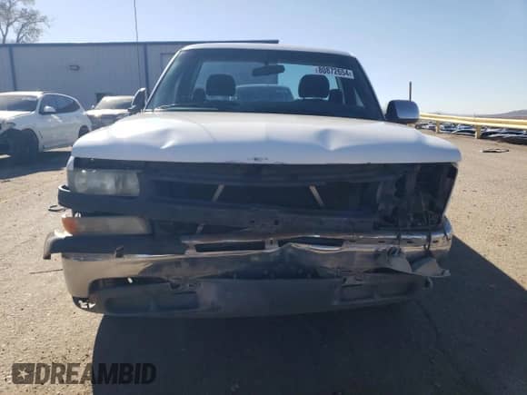 2002 Chevrolet Silverado 1500 LS with VIN 1GCEC14V22Z148691, listed as a Copart auction lot 80872654 with 226,546 mi miles and Salvage title. Bid and sale history available at DreamBid. Image 5.