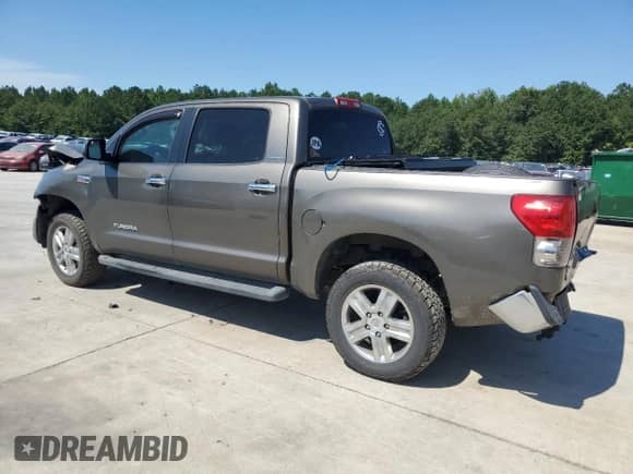 2008 Toyota Tundra Limited z VIN 5TBDV58188S511325, wystawiony jako Copart lot #70497545 z przebiegiem 161 513 mil mil oraz Szkoda całkowita • Salvage title. Historia ofert i sprzedaży dostępna na DreamBid. Obrazek 2.