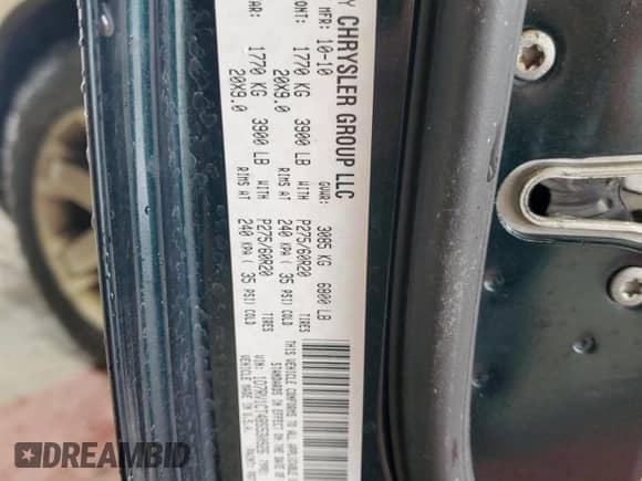 2011 Ram 1500 SLT с VIN 1D7RV1CT4BS530926, выставлен на аукционе Copart как лот 67196575 с пробегом 160 219 миль миль и Чистый • Clean title. История ставок и продаж доступна на DreamBid. Изображение 12.