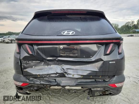 2023 Hyundai Tucson Limited with VIN 5NMJECAE0PH241780, listed as a Copart auction lot 70386005 with 47,216 mi miles and Salvage title. Bid and sale history available at DreamBid. Image 6.