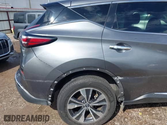2023 Nissan Murano SV with VIN 5N1AZ2BJ6PC140912, listed as a IAAI auction lot 42684601 with 52,272 mi miles and . Bid and sale history available at DreamBid. Image 20.