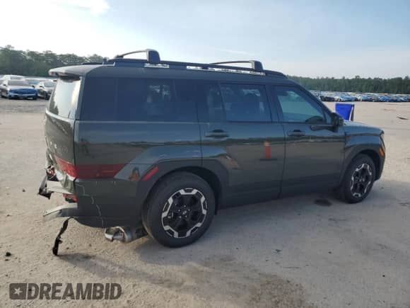 2025 Hyundai Santa Fe SEL with VIN 5NMP24GL9SH094687, listed as a Copart auction lot 57256145 with 7,197 mi miles and Salvage title. Bid and sale history available at DreamBid. Image 3.