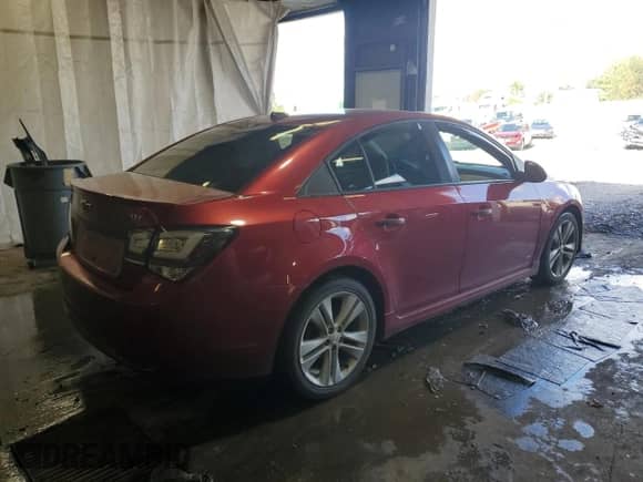 2013 Chevrolet Cruze LTZ with VIN 1G1PG5SB5D7302217, listed as a Copart auction lot 82075005 with 98,298 mi miles and Salvage title. Bid and sale history available at DreamBid. Image 3.