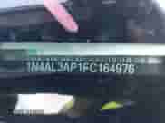 2015 Nissan Altima 2.5 с VIN 1N4AL3AP1FC164976, выставлен на аукционе IAAI как лот 42839210 с пробегом 168 074 миль миль и . История ставок и продаж доступна на DreamBid. Изображение 9.