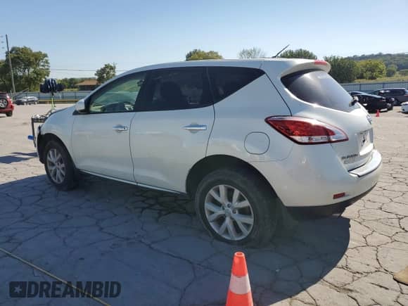 2011 Nissan Murano SL with VIN JN8AZ1MW9BW161546, listed as a Copart auction lot 70477905 with 103,016 mi miles and Salvage title. Bid and sale history available at DreamBid. Image 2.