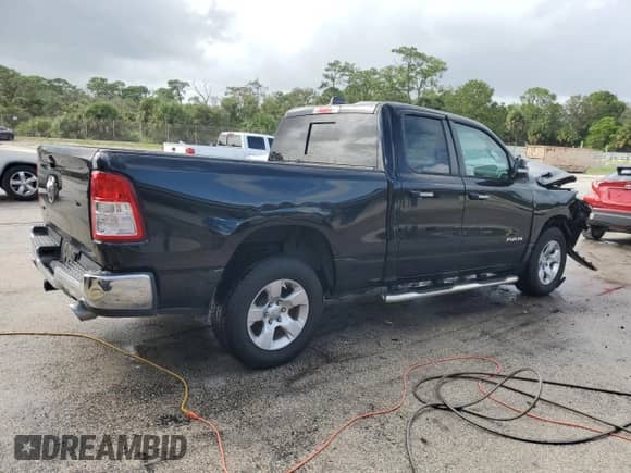 2019 Ram 1500 Big Horn с VIN 1C6RREBT1KN905801, выставлен на аукционе Copart как лот 85325675 с пробегом 50 710 миль миль и На запчасти • Non repairable. История ставок и продаж доступна на DreamBid. Изображение 3.