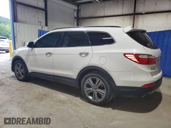 2016 Hyundai Santa Fe Premium with VIN KM8SNDHF6GU144631, listed as a Copart auction lot 62164255 with 123,484 mi miles and Clean title. Bid and sale history available at DreamBid. Image 2.