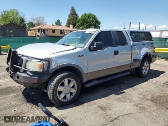 2007 Ford F-150 XLT with VIN 1FTPX04547KC33992, listed as a Copart auction lot 63262865 with 192,859 mi miles and Salvage title. Bid and sale history available at DreamBid. Image 1.