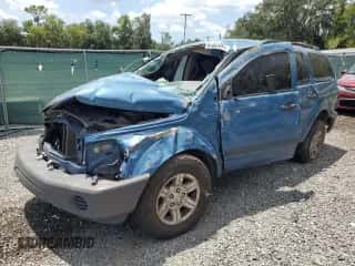 2005 Dodge Durango SXT with VIN 1D4HD38K05F607926, listed as a Copart auction lot 67392884 with Not provided miles and Salvage title. Bid and sale history available at DreamBid. Image 1.