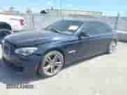 2013 BMW 7 Series 740Li with VIN WBAYE4C57DD137158, listed as a IAAI auction lot 42674845 with 117,567 mi miles and . Bid and sale history available at DreamBid. Image 2.