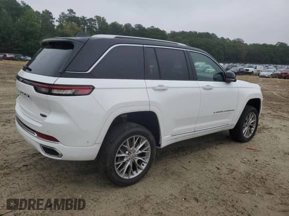2024 Jeep Grand Cherokee Summit Reserve с VIN 1C4RJHEG6R8943629, выставлен на аукционе Copart как лот 61159955 с пробегом 1 245 миль миль и Списание • Salvage title. История ставок и продаж доступна на DreamBid. Изображение 3.