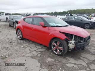 2016 Hyundai Veloster z VIN KMHTC6AD1GU288800, wystawiony jako IAAI lot #43305823 z przebiegiem 177 392 mil mil oraz . Historia ofert i sprzedaży dostępna na DreamBid. Obrazek 1.