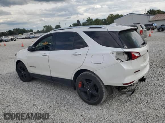 2020 Chevrolet Equinox Premier с VIN 2GNAXYEX2L6108109, выставлен на аукционе Copart как лот 70452035 с пробегом 71 606 миль миль и Списание • Salvage title. История ставок и продаж доступна на DreamBid. Изображение 2.