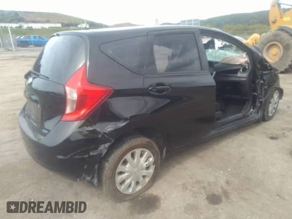 2015 Nissan Note S with VIN 3N1CE2CP3FL361725, listed as a IAAI auction lot 37444827 with 97,772 mi miles and . Bid and sale history available at DreamBid. Image 4.