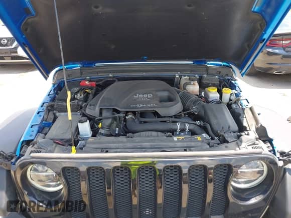 2022 Jeep Wrangler Unlimited Willys Sport с VIN 1C4HJXDM6NW141603, выставлен на аукционе IAAI как лот 42687693 с пробегом 37 180 миль миль и . История ставок и продаж доступна на DreamBid. Изображение 10.