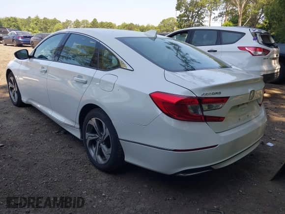 2019 Honda Accord EX-L with VIN 1HGCV1F55KA077145, listed as a IAAI auction lot 42833602 with 39,914 mi miles and . Bid and sale history available at DreamBid. Image 3.