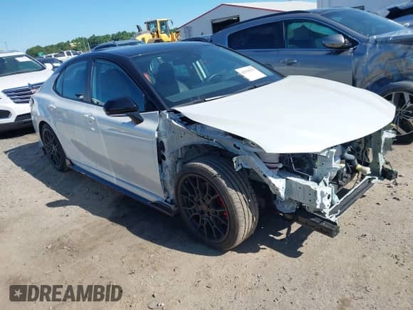 2024 Toyota Camry TRD with VIN 4T1KZ1AK7RU096084, listed as a IAAI auction lot 42538291 with 9,305 mi miles and . Bid and sale history available at DreamBid. Image 1.