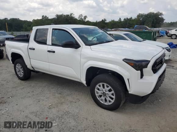 2024 Toyota Tacoma SR with VIN 3TYKD5HN6RT010587, listed as a Copart auction lot 69181285 with 17,942 mi miles and Salvage title. Bid and sale history available at DreamBid. Image 4.