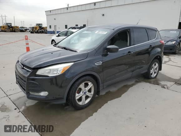 2014 Ford Escape SE with VIN 1FMCU0GXXEUE24592, listed as a Copart auction lot 81490305 with 128,044 mi miles and Clean title. Bid and sale history available at DreamBid. Image 1.