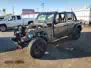 2021 Jeep Wrangler Unlimited Willys with VIN 1C4HJXDN0MW568542, listed as a Copart auction lot 75264954 with Not provided miles and Salvage title. Bid and sale history available at DreamBid. Image 1.